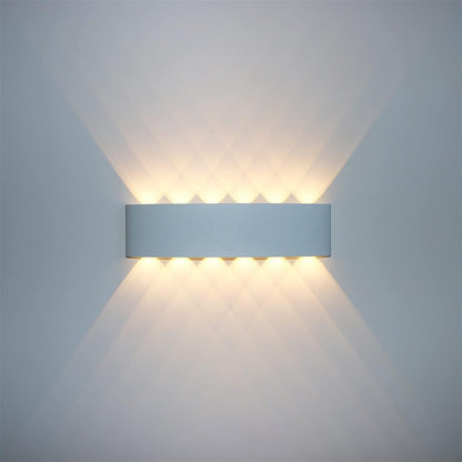 Modern Minimalist Wall Light | LED Sconce with Up-Down Beam Effect | Waterproof Design for Indoor and Outdoor Use 13