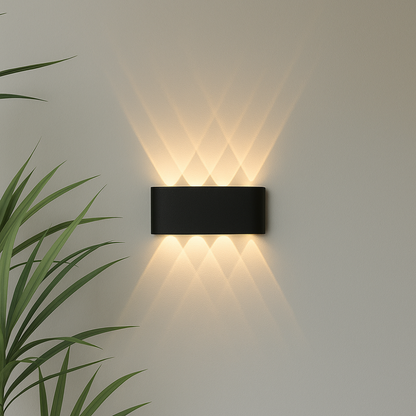 Modern Minimalist Wall Light | LED Sconce with Up-Down Beam Effect | Waterproof Design for Indoor and Outdoor Use 4