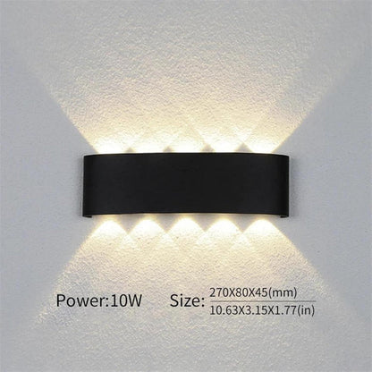 Modern Minimalist Wall Light | LED Sconce with Up-Down Beam Effect | Waterproof Design for Indoor and Outdoor Use 7