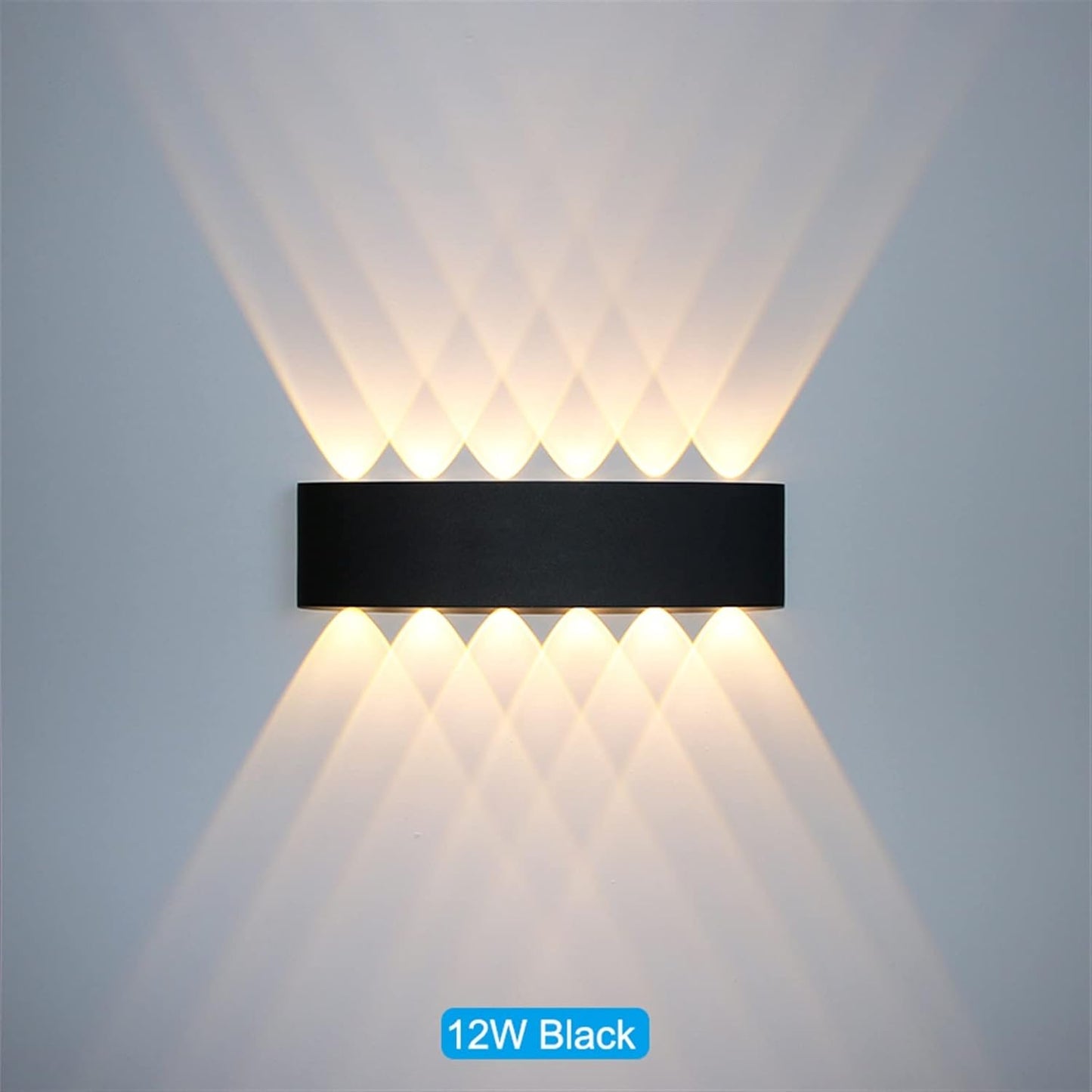 Modern Minimalist Wall Light | LED Sconce with Up-Down Beam Effect | Waterproof Design for Indoor and Outdoor Use 8
