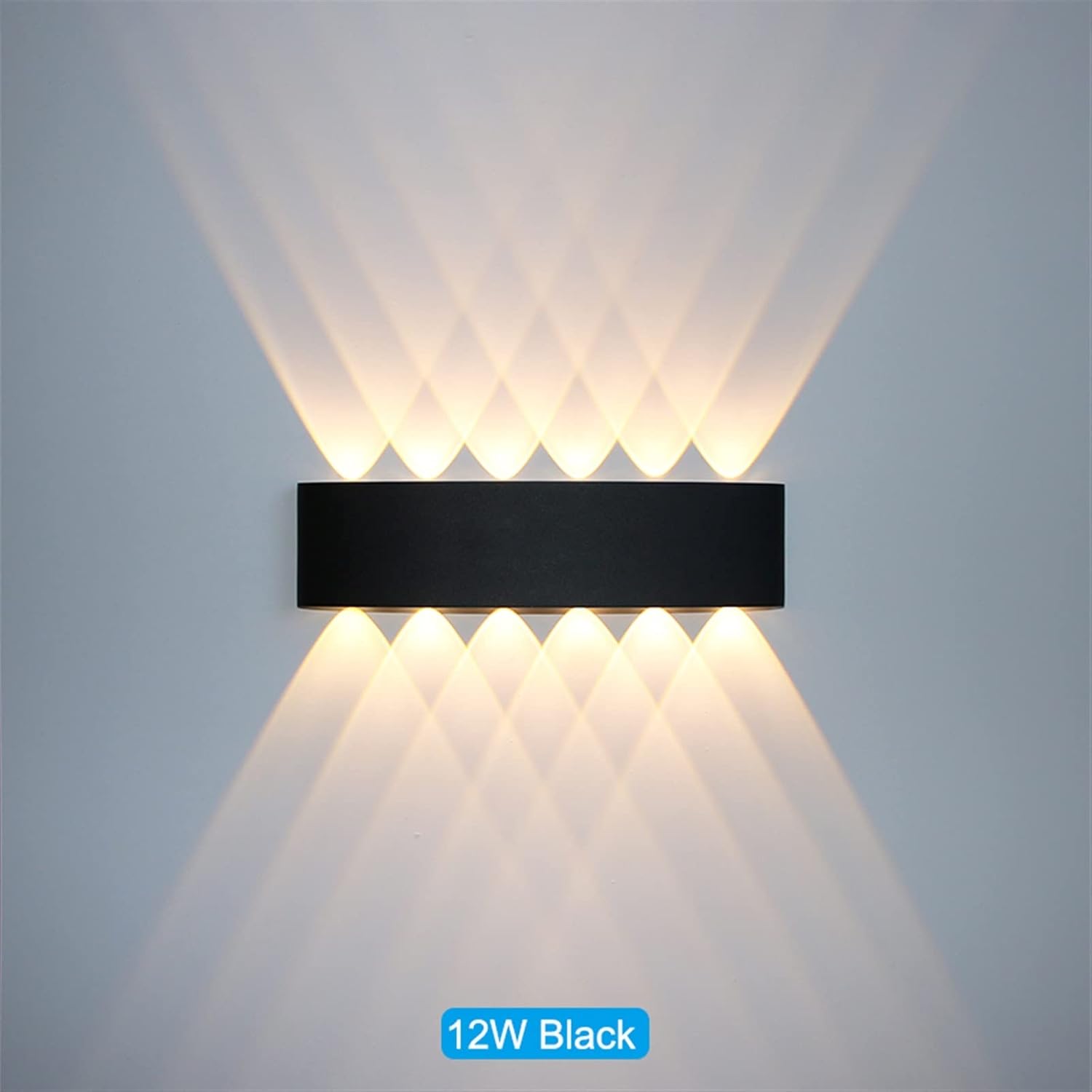 Modern Minimalist Wall Light | LED Sconce with Up-Down Beam Effect | Waterproof Design for Indoor and Outdoor Use 8