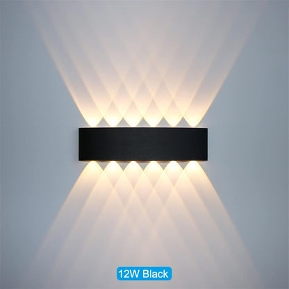 Modern Minimalist Wall Light | LED Sconce with Up-Down Beam Effect | Waterproof Design for Indoor and Outdoor Use 8