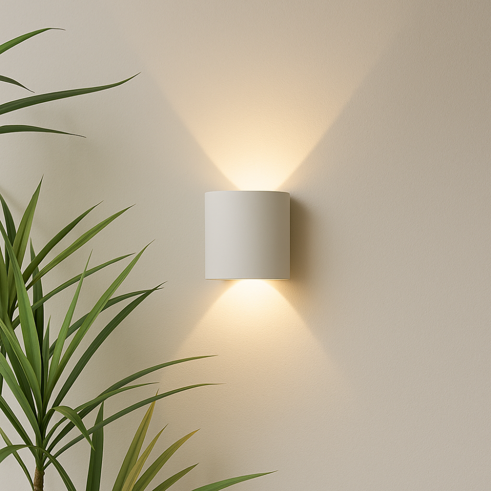 Modern Minimalist Wall Light | LED Sconce with Up-Down Beam Effect | Waterproof Design for Indoor and Outdoor Use 9
