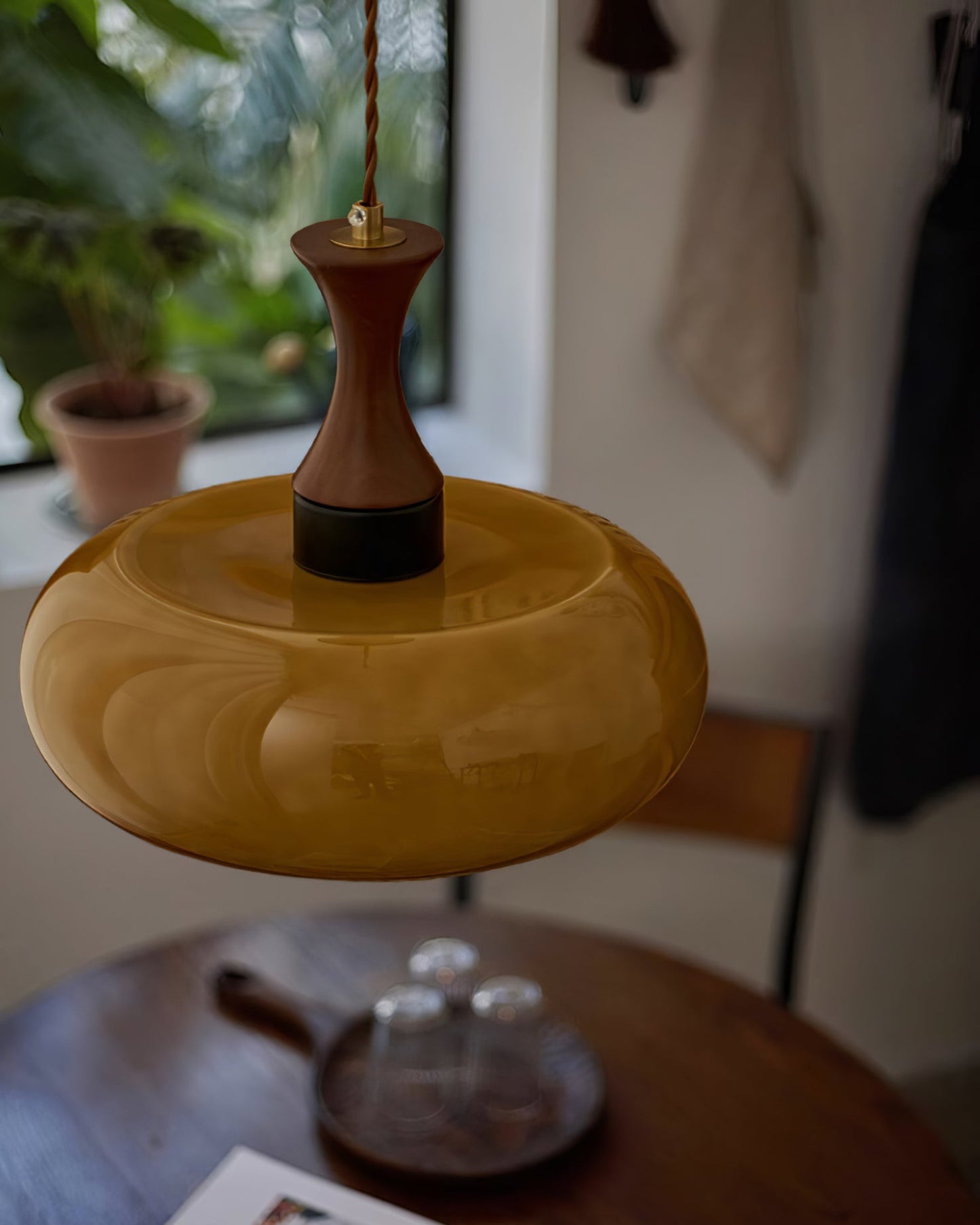 Modern Plug-In Pendant Lighting with Adjustable Height | Stylish Hanging Light for Kitchen and Home Decor 4