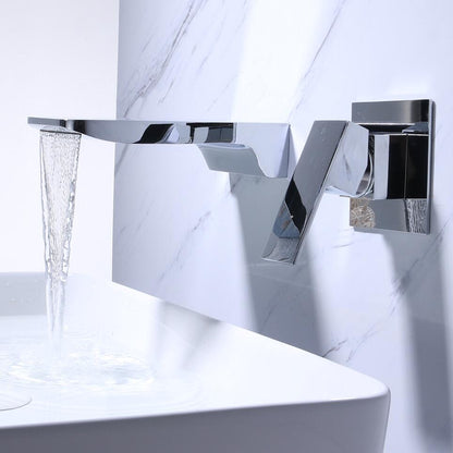 Modern Wall-Mounted Water Tap with Touchless Operation & Adjustable Settings | Elegant Design for Effortless Convenience 0