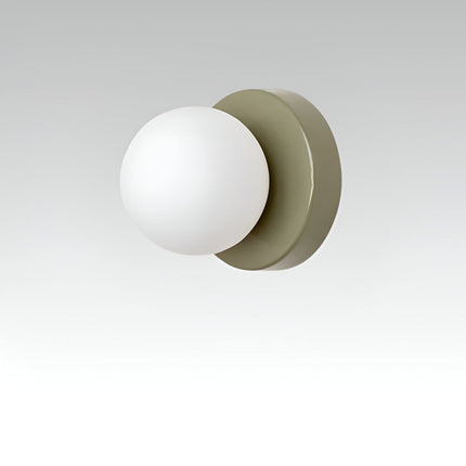 Modern Glass Wall Light Sconce with G9 Socket | Elegant Round Design for Soft Ambient Illumination