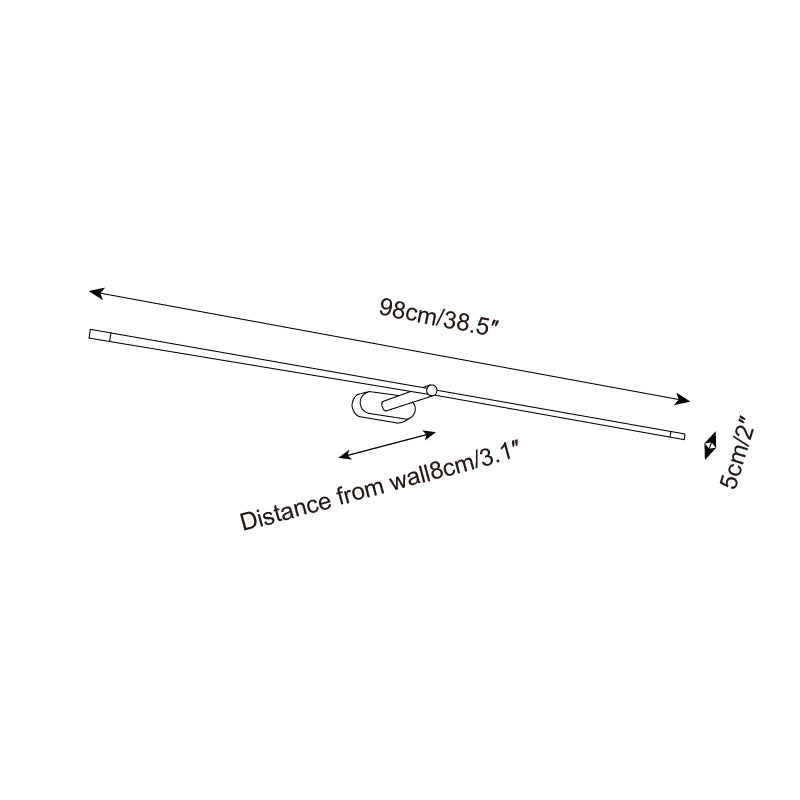Modern Wall Sconce Lighting | Rechargeable Wireless Wall Lamp with Adjustable Brightness for Versatile Spaces 6