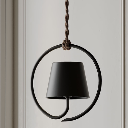 Rechargeable Pendant Light with Touch Dimming | Modern Indoor & Outdoor Ambient Lighting for Flexible Placement