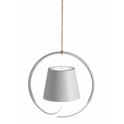 Rechargeable Pendant Light with Touch Dimming | Modern Indoor & Outdoor Ambient Lighting for Flexible Placement