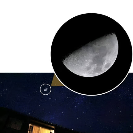 Compact Waterproof Monocular Telescope with Phone Holder | Clear Distance Viewing for Sports and Outdoor Observation