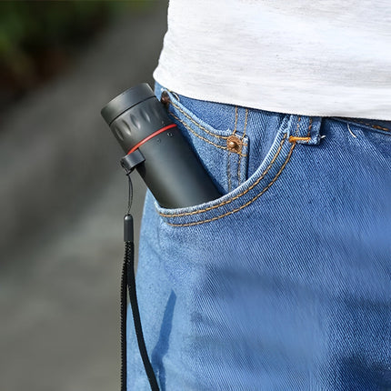 Compact Waterproof Monocular Telescope with Phone Holder | Clear Distance Viewing for Sports and Outdoor Observation