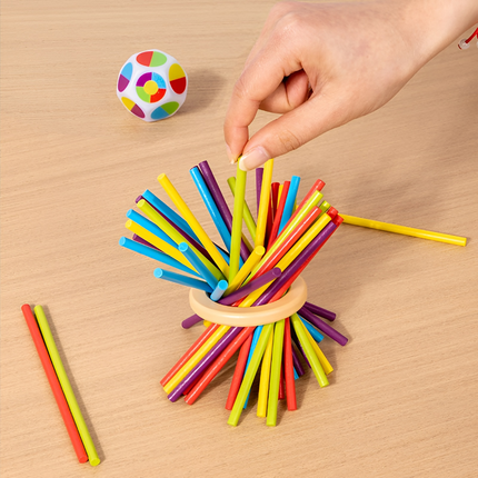 Montessori Wooden Skill Game for Concentration and Color Matching | Educational Fun for Toddlers and Family Play