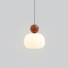 Kitchen Island Pendant Light Dimmable, Organic Pumpkin Dining Room Light Fixture, Acrylic Hanging Lamp for Bedroom_22