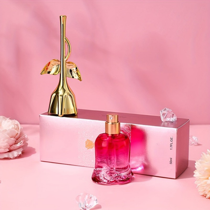 Floral Perfume for Women with Elegant Bottle Design | Soft Daily Fragrance for Mother's Day Gift