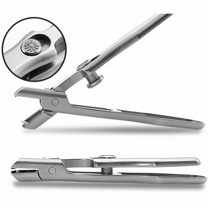Heavy Duty Nail Clippers with Wide Jaw Opening | Stainless Steel Trimmer for Thick Fingernails and Toenails