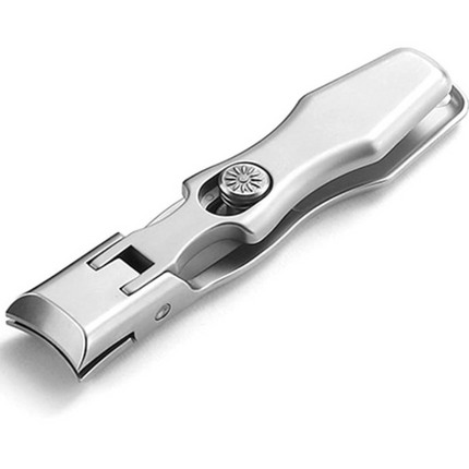 Heavy Duty Nail Clippers with Wide Jaw Opening | Stainless Steel Trimmer for Thick Fingernails and Toenails