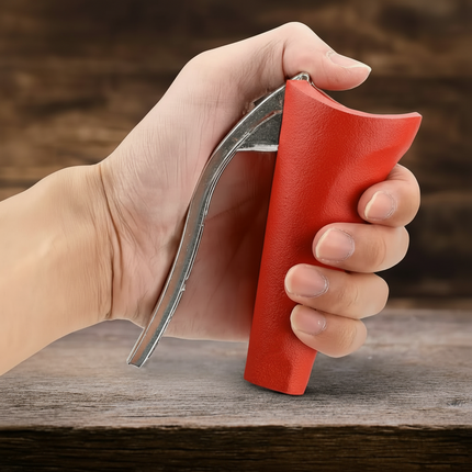 Easy Lever Nutcracker with Ergonomic Grip | Durable Aluminum Shell Opener for Effortless Nut Cracking