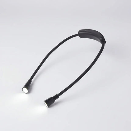 LED Neck Reading Light with Adjustable Brightness | Hands-Free Illumination for Reading, Crafting, and Travel