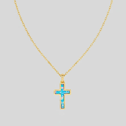 Cross Necklace with Minimalist Design in Gold | Thoughtful Gift for Everyday Style and Special Occasions