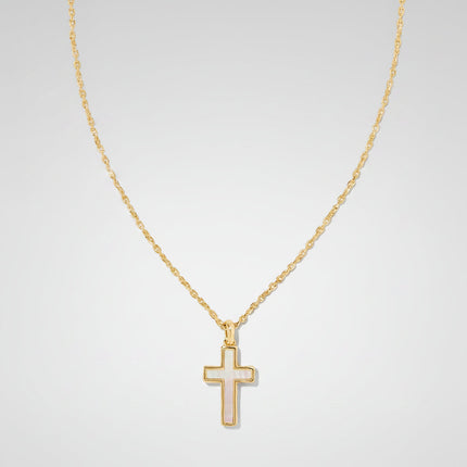 Cross Necklace with Minimalist Design in Gold | Thoughtful Gift for Everyday Style and Special Occasions