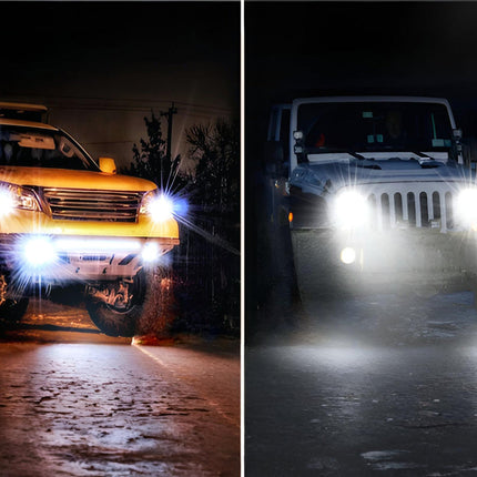 Night Driving Glasses with Yellow-Tinted Lenses for Reduced Headlight Glare | Wraparound Design for Clearer Night Vision