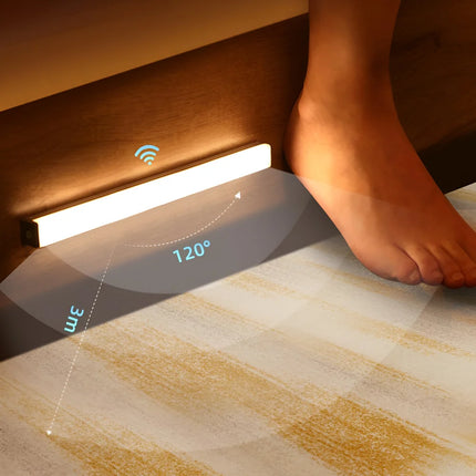 Motion Sensor LED Night Light Strip with Automatic Activation | Energy-Efficient Lighting for Safe Nighttime Navigation