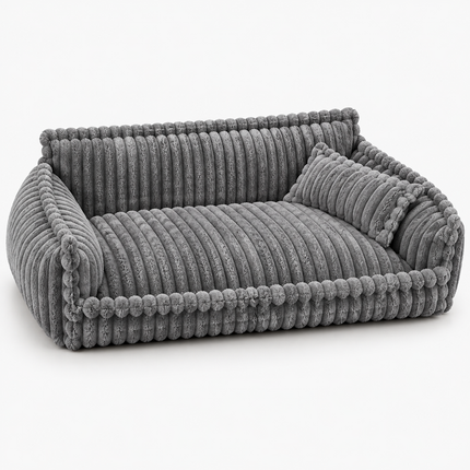 Orthopedic Dog Bed for Large Dogs, Washable Dog Sofa Bed with Non Slip Bottom, Pet Bed for Senior Dogs and Crate_04