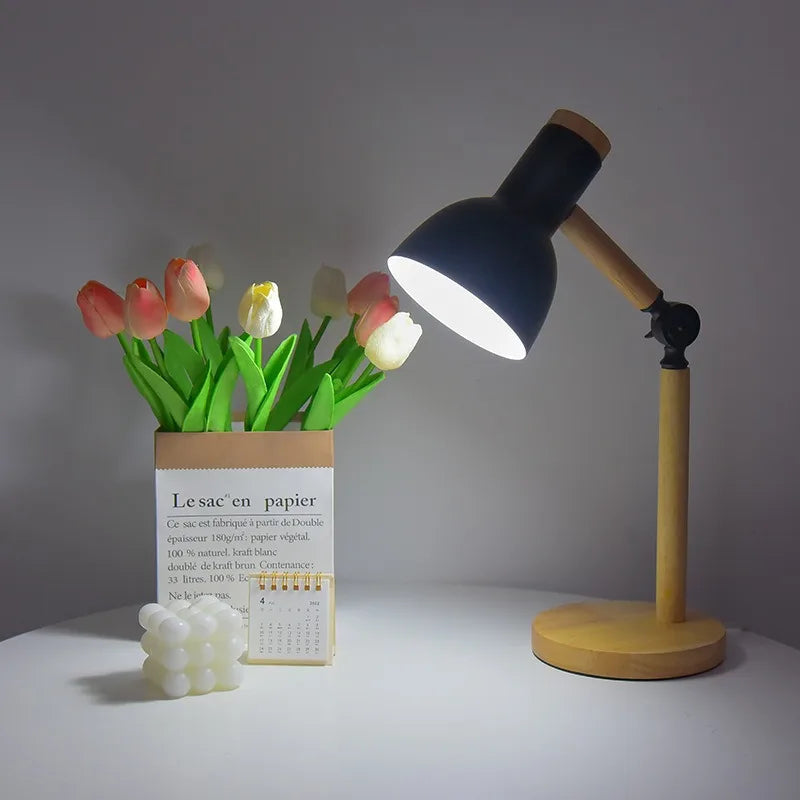 Nordic Collection | Desk Lamp with Adjustable Head & Soft Eye-Friendly Light | Ideal for Bedside Tables and Cozy Spaces 6