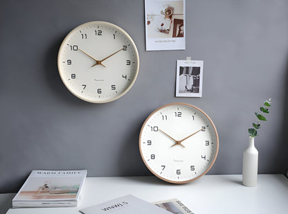 Nordic | Modern Wall Clock Decor with Silent Quartz Movement | Minimalist Design for Timeless Elegance 5