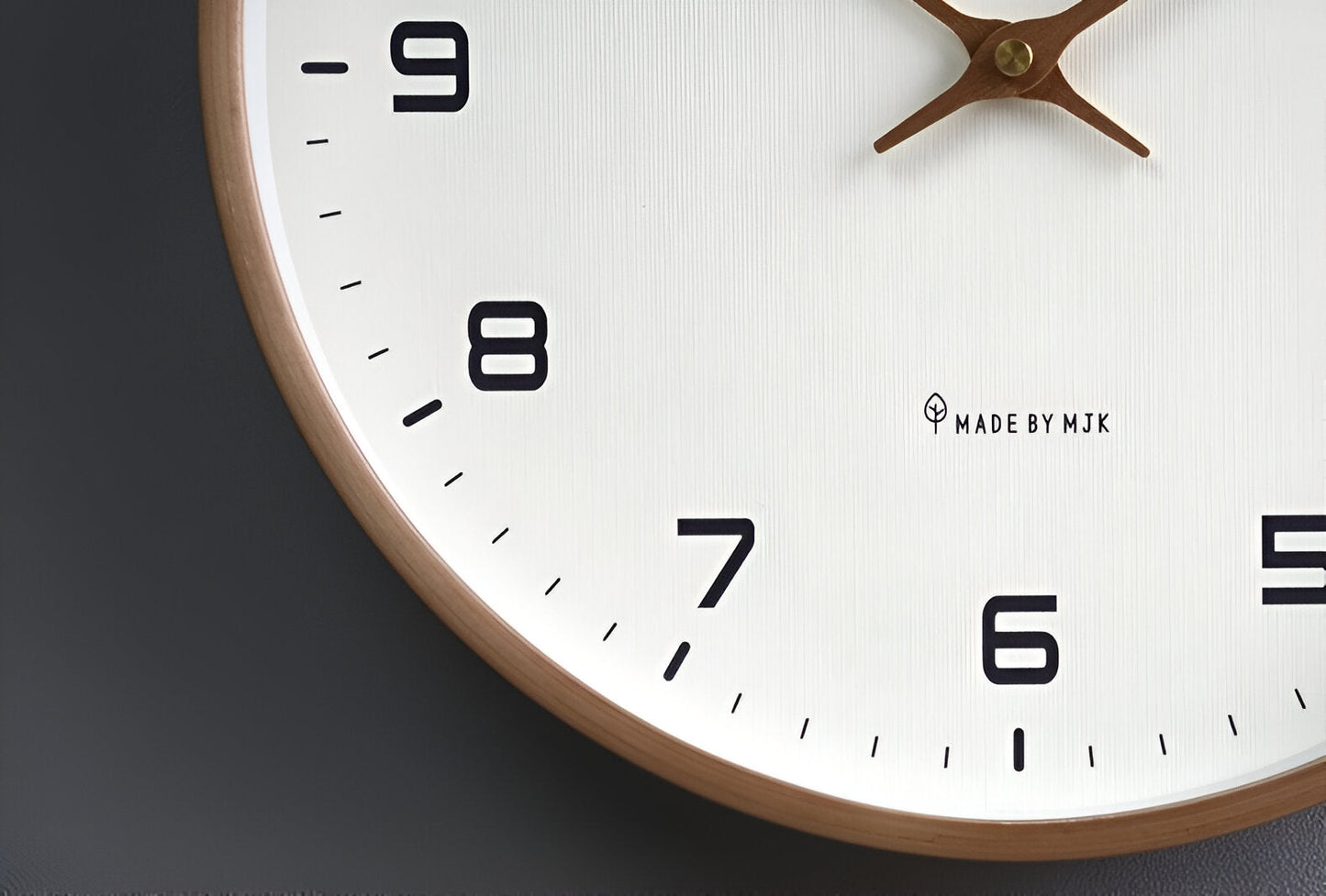 Nordic | Modern Wall Clock Decor with Silent Quartz Movement | Minimalist Design for Timeless Elegance 7