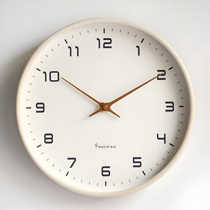 Nordic | Modern Wall Clock Decor with Silent Quartz Movement | Minimalist Design for Timeless Elegance 8