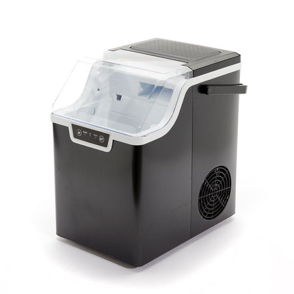 Nugget Ice Maker for Countertop with Self-Cleaning Function | Fast-Cooling Portable Ice Machine for Drinks