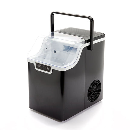 Nugget Ice Maker for Countertop with Self-Cleaning Function | Fast-Cooling Portable Ice Machine for Drinks