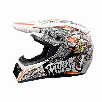 Full Face Motorcycle Helmets, Dirt Bike Helmet with Visor – image 11
