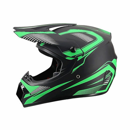 Full Face Motorcycle Helmets, Dirt Bike Helmet with Visor, Off Road Motocross Helmet, Motorcycle Gear for Trail Riding