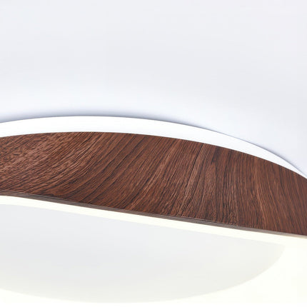Nordic Wood Grain Ceiling Light with Energy-Efficient LED | Soft Glare-Free Illumination for Modern Spaces