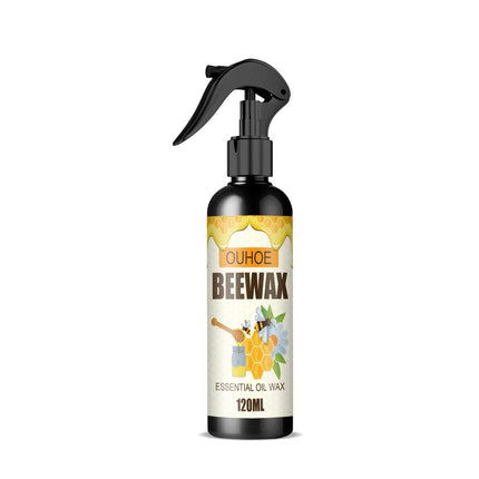 Beeswax Furniture Polish Spray, Wood Cleaner and Protectant for Floors, Tables and Cabinets, Moisture and Mildew Barrier
