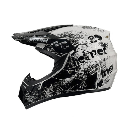 Full Face Motorcycle Helmets, Dirt Bike Helmet with Visor, Off Road Motocross Helmet, Motorcycle Gear for Trail Riding