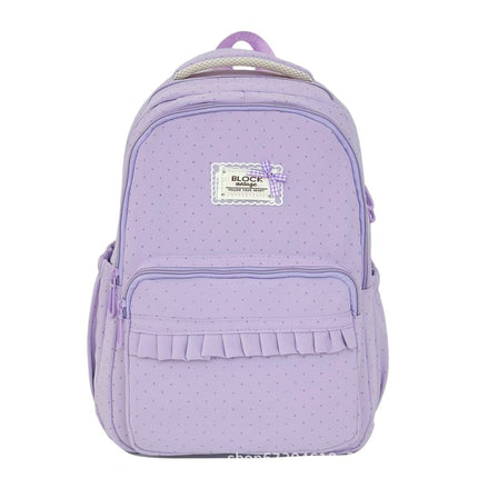 Stylish Polka Dot Backpack – image 5