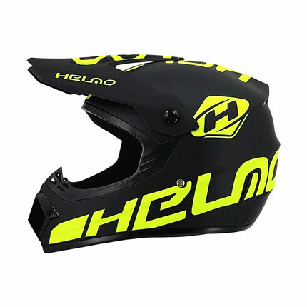 Full Face Motorcycle Helmets, Dirt Bike Helmet with Visor, Off Road Motocross Helmet, Motorcycle Gear for Trail Riding