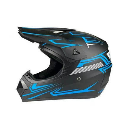 Full Face Motorcycle Helmets, Dirt Bike Helmet with Visor, Off Road Motocross Helmet, Motorcycle Gear for Trail Riding