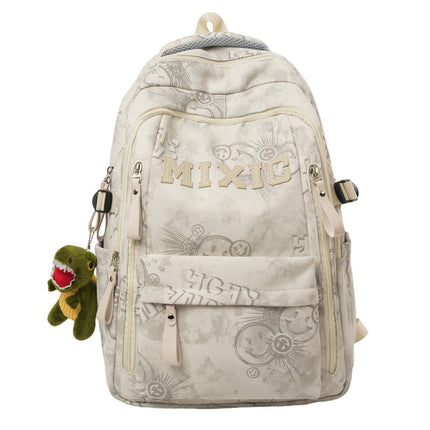 School Backpacks for Students, Graphic Print Durable Backpack, Book Bag with Multiple Pockets for School and Work