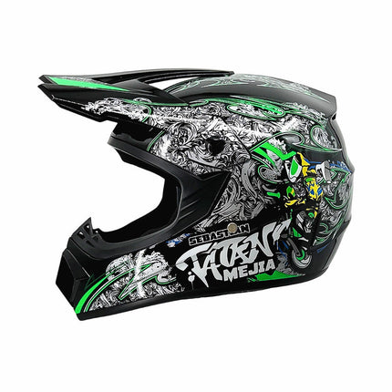 Full Face Motorcycle Helmets, Dirt Bike Helmet with Visor – image 26