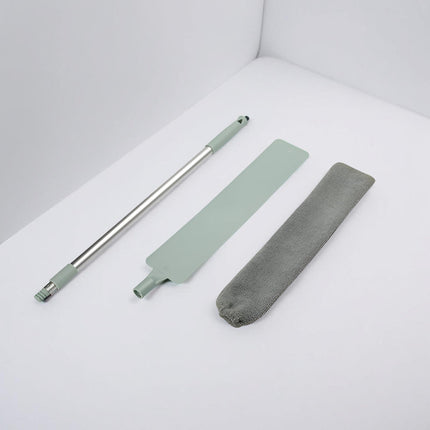 Retractable Gap Cleaning Mop with Microfiber Flat Head | Flexible Design for Hard-to-Reach Spaces