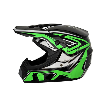 Full Face Motorcycle Helmets, Dirt Bike Helmet with Visor, Off Road Motocross Helmet, Motorcycle Gear for Trail Riding