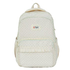School Backpacks, Stylish Polka Dot Backpack, Ruffled Laptop Backpack, Book Bag with Multiple Compartments for Daily Use