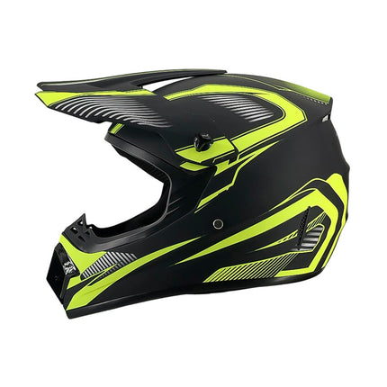 Full Face Motorcycle Helmets, Dirt Bike Helmet with Visor, Off Road Motocross Helmet, Motorcycle Gear for Trail Riding