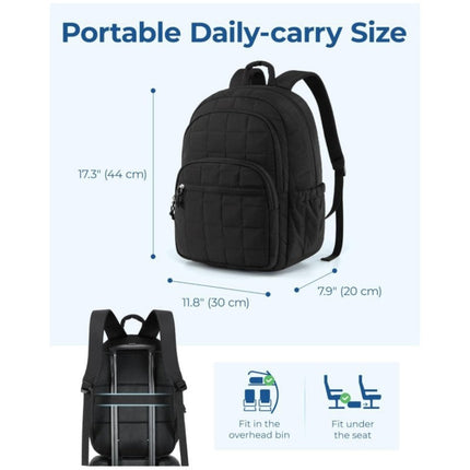 Laptop Backpack for Men and Women, Water Resistant Backpack with Insulated Compartments – image 4