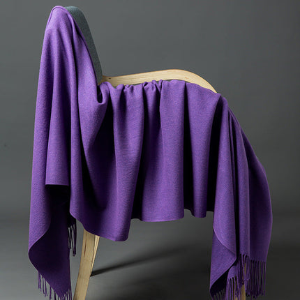 Cashmere Throw Blanket for Couch, Washable Sofa Throw – image 39