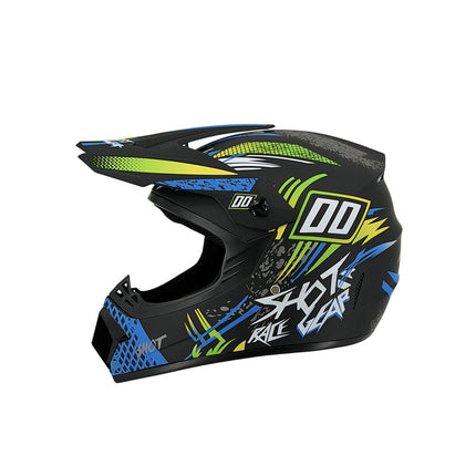 Full Face Motorcycle Helmets, Dirt Bike Helmet with Visor, Off Road Motocross Helmet, Motorcycle Gear for Trail Riding
